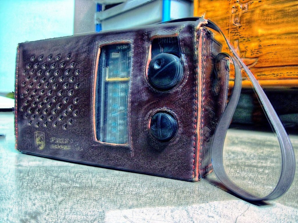 The radio in HDR by Sudipto Sarkar on Visioplanet