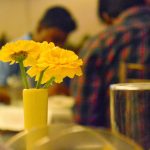 Flowers in a Restaurant by Sudipto Sarkar on Visioplanet Photography